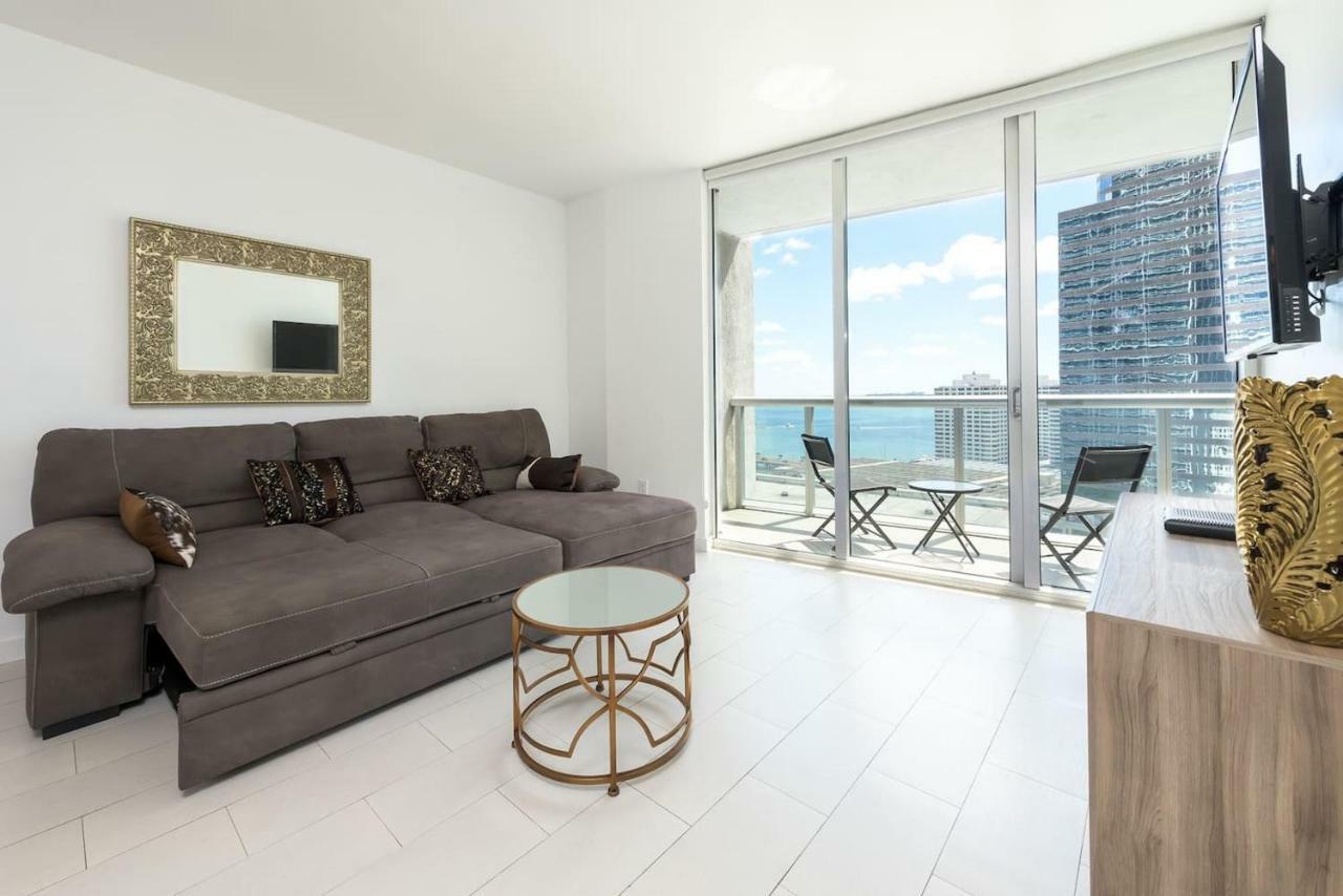 Iconbrickell Waterfront Luxury 2 Bedrooms With Bayview マイアミ エクステリア 写真