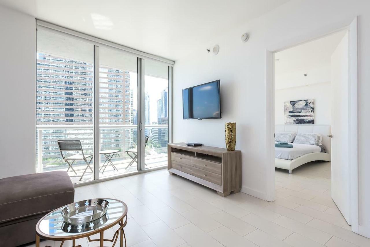 Iconbrickell Waterfront Luxury 2 Bedrooms With Bayview マイアミ エクステリア 写真
