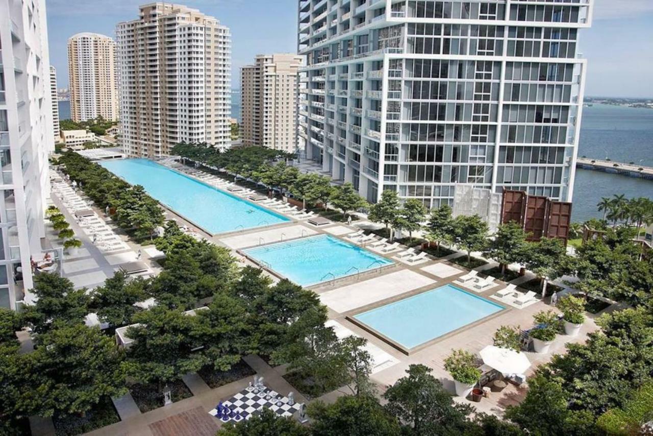 Iconbrickell Waterfront Luxury 2 Bedrooms With Bayview マイアミ エクステリア 写真